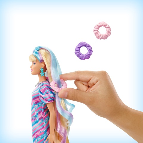 Barbie - Ultra Chevelure - Poupée thème de fleurs