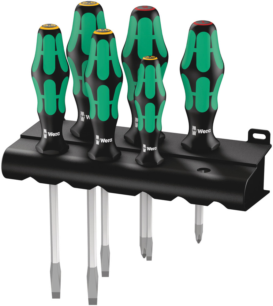 Wera 6 Piece Phillips Slotted Screwdriver Set Msc Industrial Supply