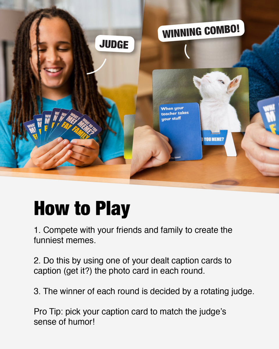 WHAT DO YOU MEME? Family Edition - The Best in Family Card Games for Kids  and Adults