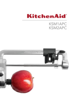 KitchenAid Stainless Steel Spiralizer Attachment for KitchenAid Mixer  KSM1APC - The Home Depot