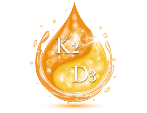 nutrition icon of K2 and D3