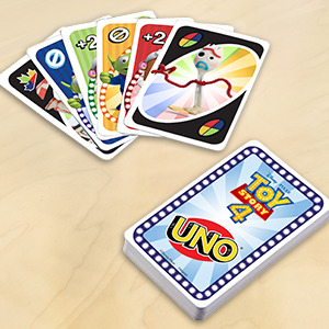 UNO Disney Pixar Toy Story Character Themed Card Game for 2-10