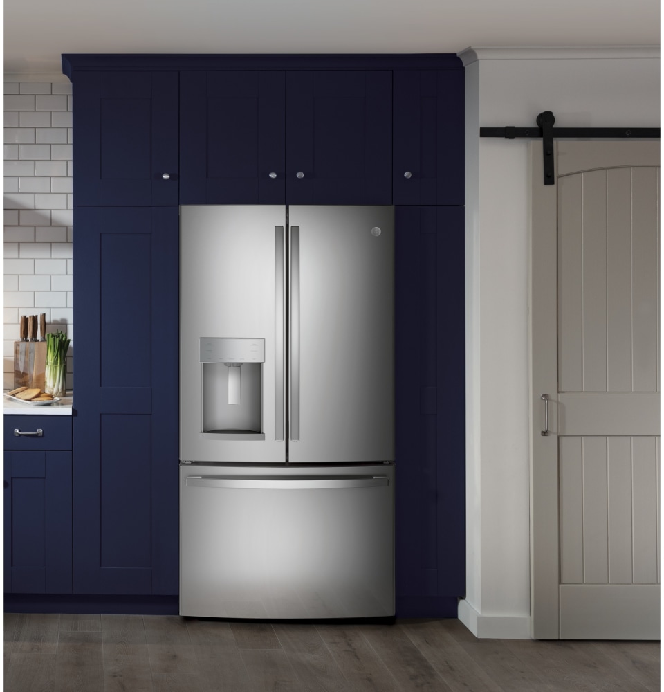 36″ GE GFE28GYNFS 27.8 cu.ft. French-Door Refrigerator – Appliances TV  Outlet