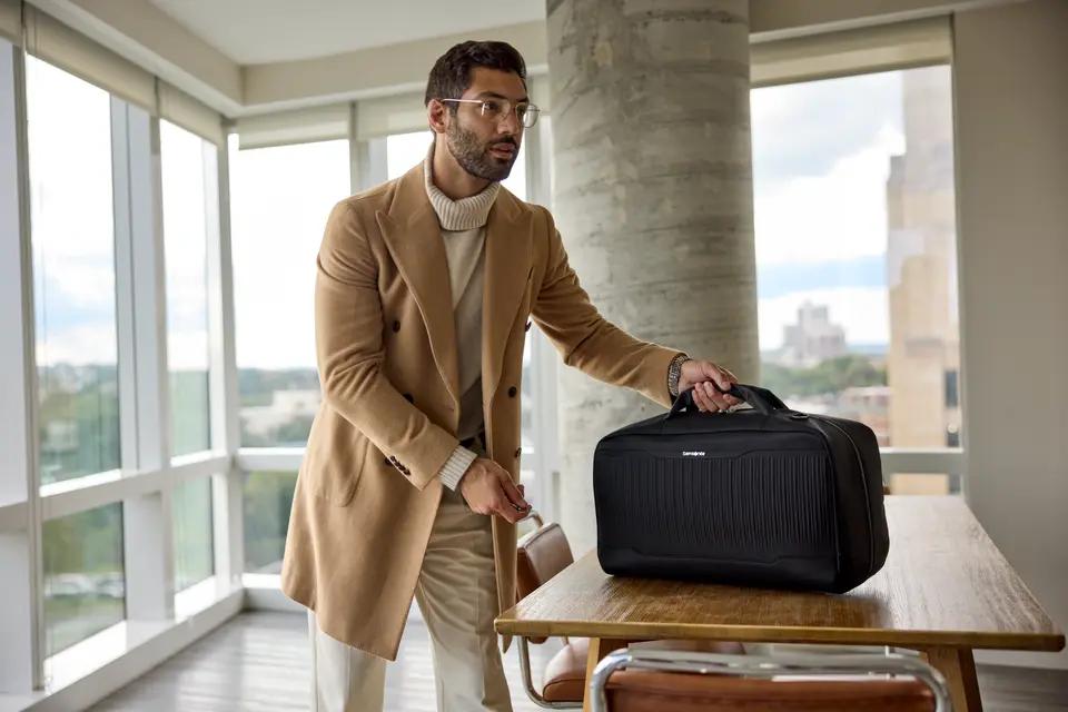 Samsonite Silhouette 18 Travel Duffel, Color: Black - JCPenney