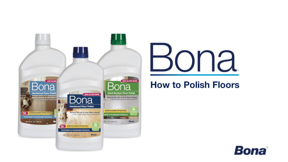 thumbnail video image 2 of Bona Stone Tile & Laminate Floor Polish, 32 oz, 2 of 10