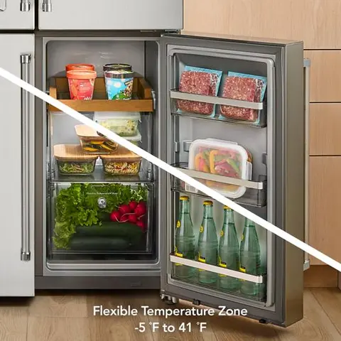 KitchenAid KRQC736RPS with Multi-Zone Cooling System | Abt