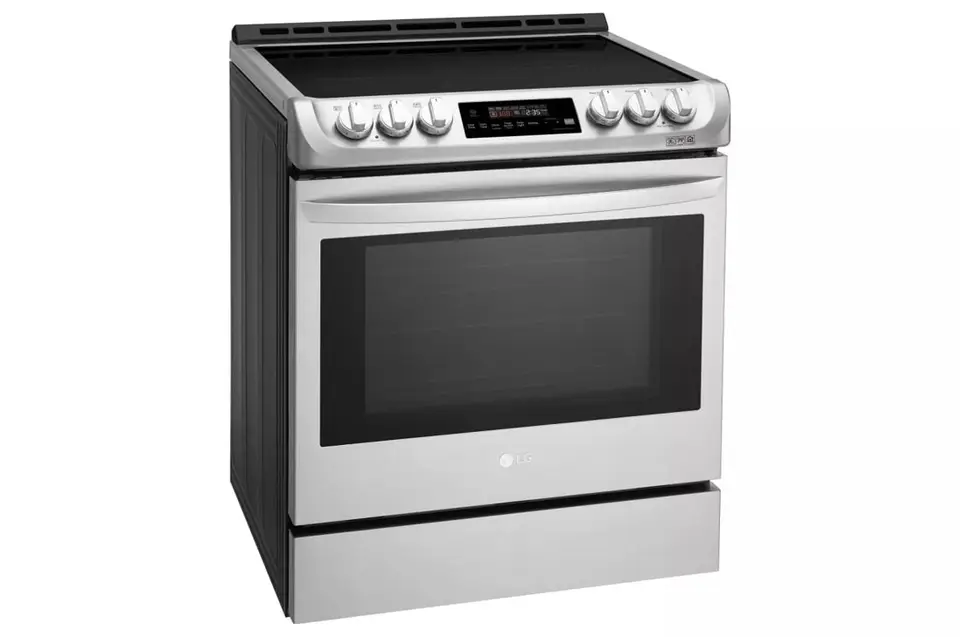 LG LSE4616ST 6.3 cu. ft. Smart wi fi Enabled Induction Slide in Range with ProBake Convection and EasyClean LSE4616ST Western Home Appliance