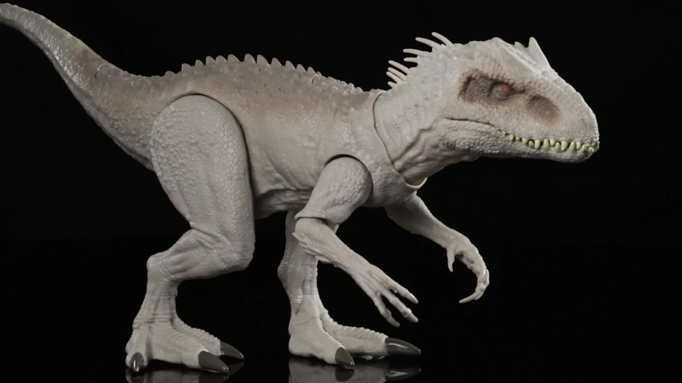 Mattel Jurassic World Dino Rivals DESTROY N DEVOUR INDOMINUS REX T-REX KIDS TOY 