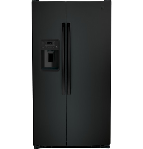 GE 25.3-cu ft Side-by-Side Refrigerator with Ice Maker (Stainless