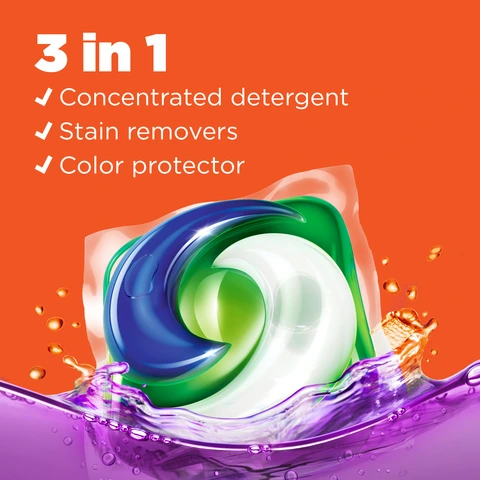 3 IN 1 - CONCENTRATED DETERGENT, STAIN REMOVERS, COLOR PROTECTOR