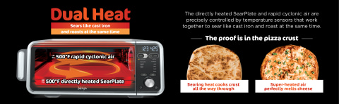 Ninja® Foodi® 10-in-1 Dual Heat Air Fry Oven, Countertop Oven, Broil,  1800-watts, SP300 – The Market Depot