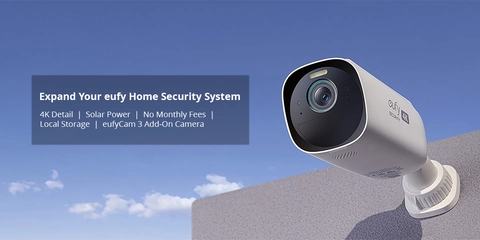 Anker eufyCam 3 Add-on Camera, 4K UHD, Outdoor Wireless Anker eufyCam 3 Add-on Camera, 4K UHD, Outdoor Wireless