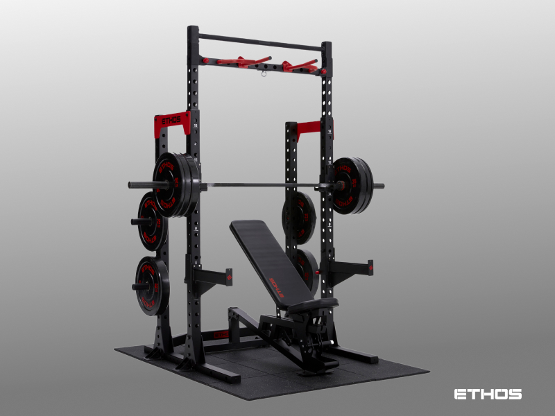 Hit Fitness Commercial Half Rack BodyMax CF470 Heavy Half Power