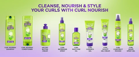 Garnier Fructis Style Nutri Curls 5-in-1 Mousse Für Definierte Locken – Mit Nährformel & 24h Halt