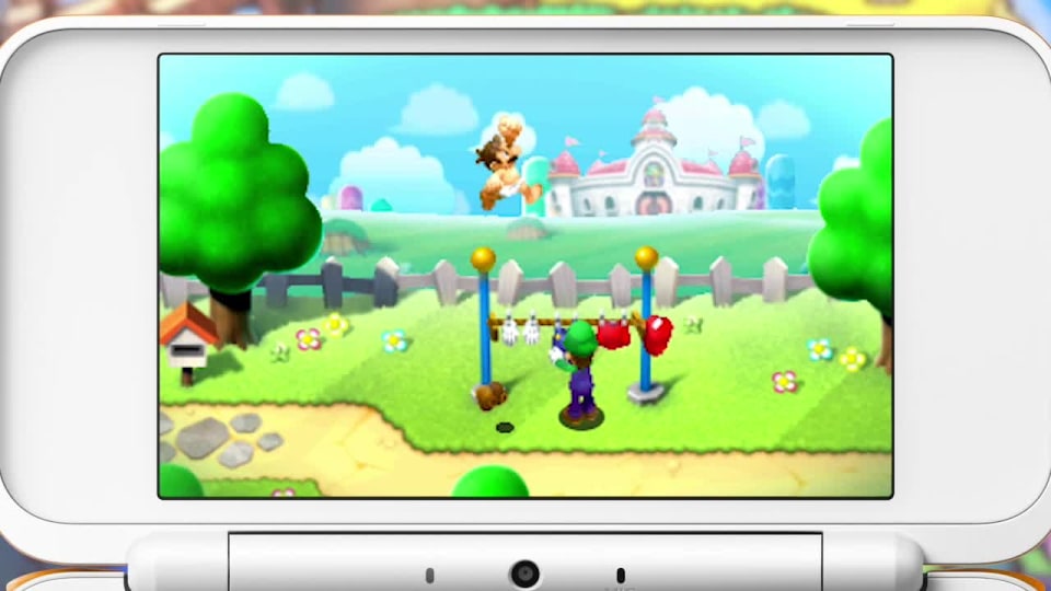 thumbnail video image 2 of Nintendo Mario & Luigi: Superstar Saga + Bowser's Minions (Nintendo 3DS), 2 of 7