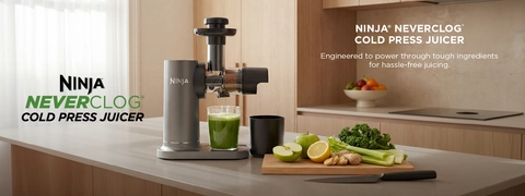 Ninja 2 Speed Cold Press Juicer in Gray