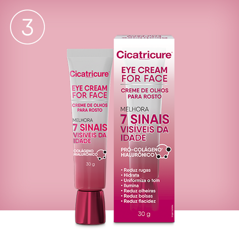 Kit Cicatricure Eye Cream For Face e Antissinais (2 produtos)