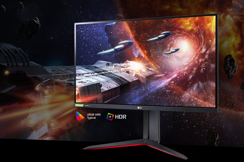 27 UltraGear™ UHD 1ms 144Hz Gaming Monitor with NVIDIA® G-SYNC® Compatible