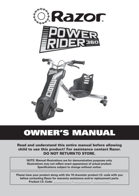 razor adult tricycle