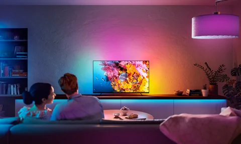PHILIPS Hue Play Gradient Lightstrip 55” Philips Hue Play Gradient Lightstrip 55