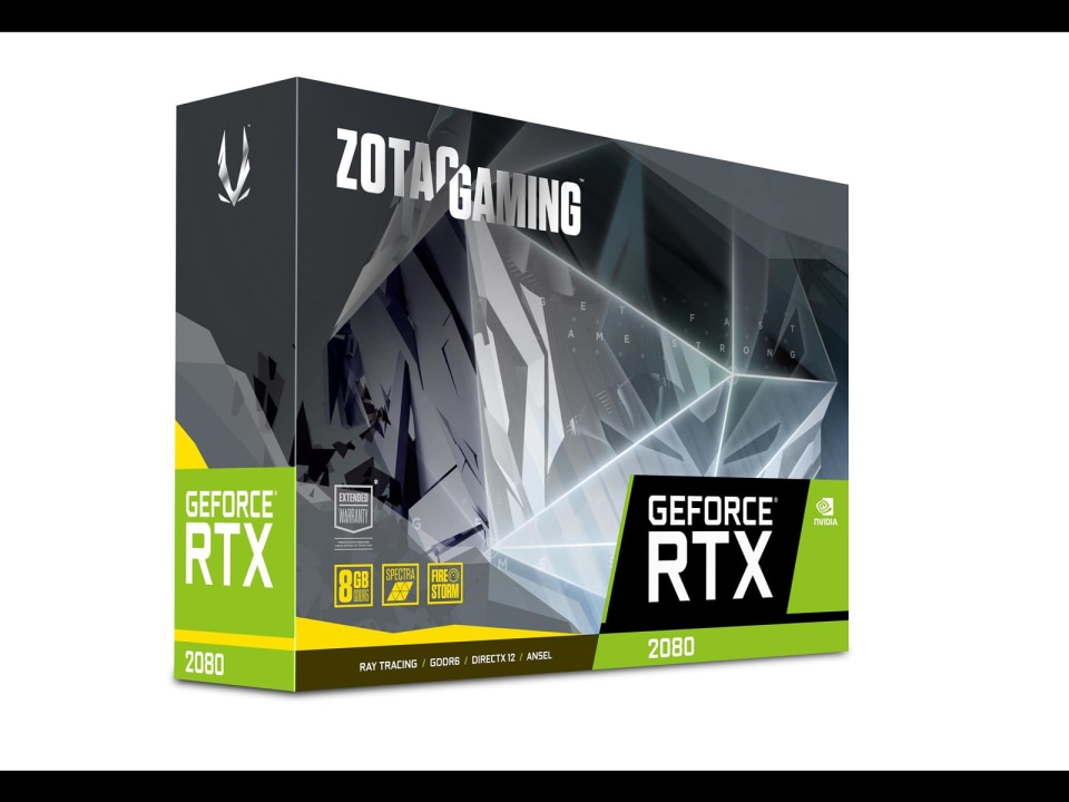 ZOTAC GAMING GeForce RTX 2080 Twin Fan 8GB GDDR6 256-bit Gaming