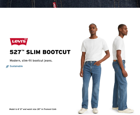 Levi's® 527™ Slim Bootcut Fit Jeans | belk