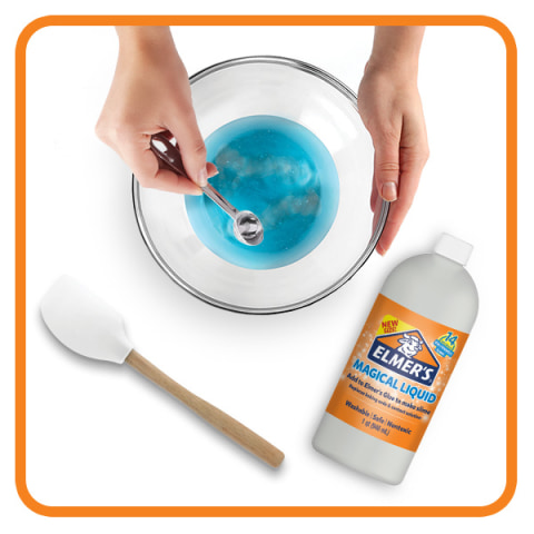 Elmer's Slime Activator Magical Liquid Slime Activator Solution, Updated  Formula for Twice as Much Slime, (1 Quart) 1 Quart Slime Activator