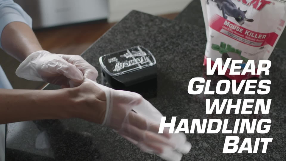 thumbnail video image 2 of Tomcat Mouse Killer Child & Dog Resistant, Refillable Station, 1 Station with 16 Refills, 2 of 11