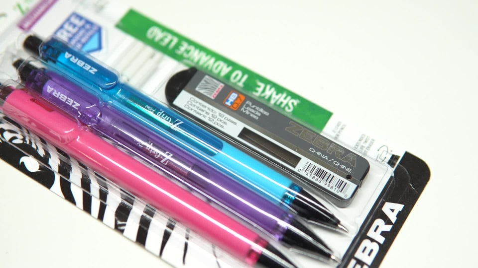 Zebra Pen ZGrip Plus Mechanical Pencil, 0.7mm, HB 2 graphite