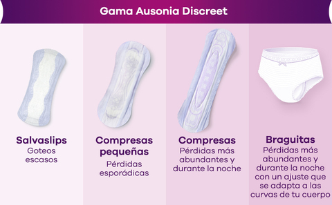 Ausonia Discreet Pants Compresas Incontienencia Mujer, 7 Unidades