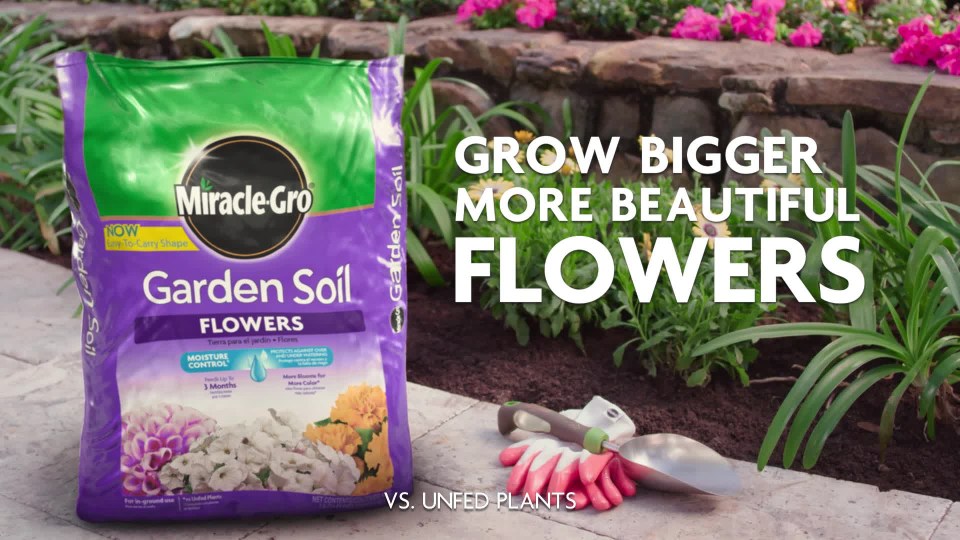 MiracleGro Garden Soil Flowers 1.5 cu. ft.