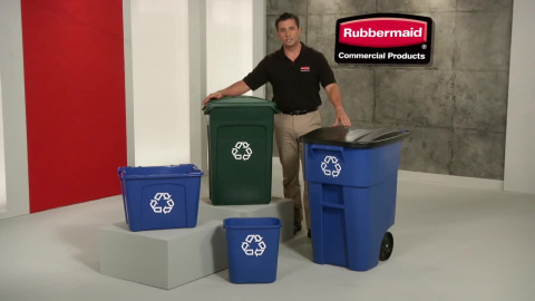 Rubbermaid Commercial Products 23 Gallons Plastic Step On Trash