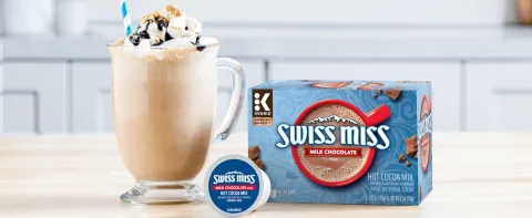 Swiss Miss Peppermint Hot Cocoa Keurig K Cup Chocolate Coffee Pods 22 Count Walmart