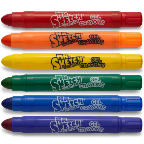 Sanford 1951337 Mr. Sketch Scented Twist Colored Pencils, Assorted