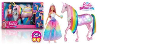 Barbie Dreamtopia Licorne Lumieres Magiques MATTEL