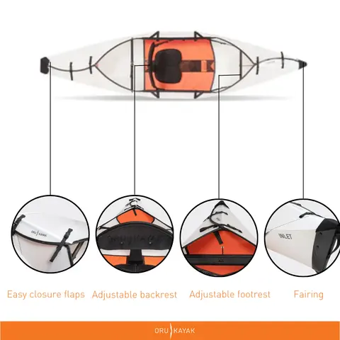 Oru Single Inlet Folding Kayak | Dick's Sporting Goods