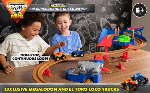 Regu⭐︎Monster Jam Mini World Monster Jam Mini World Finals Arena Set Monster Jam Mini