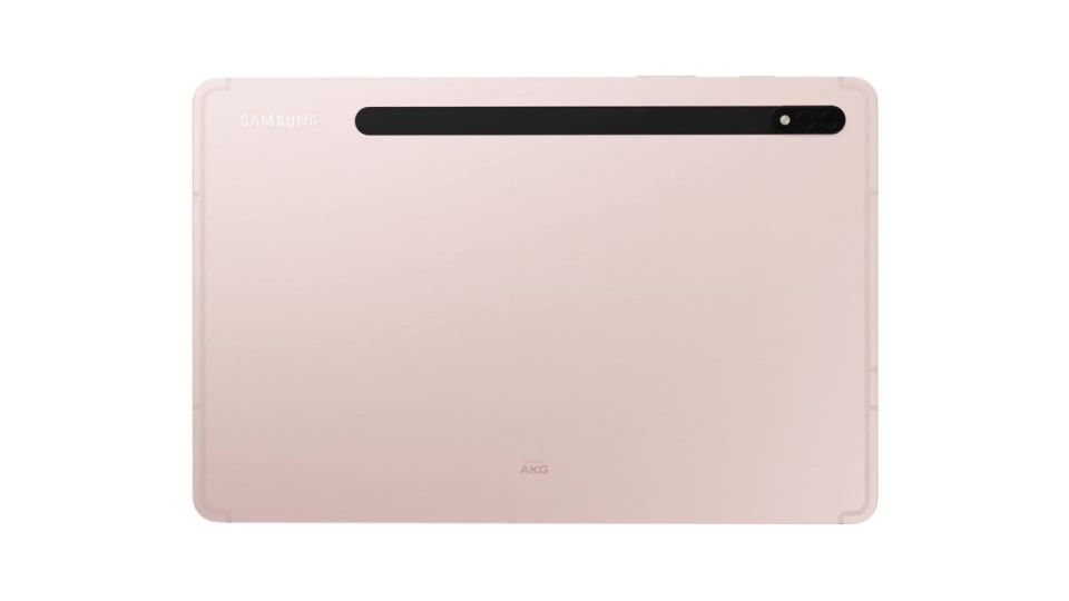 thumbnail video image 2 of Samsung Galaxy S8 11" Tablet, 128GB (Wi-Fi), S Pen Included, Pink Gold, 2 of 6