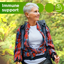 Vitamin C and Zinc support immune function*