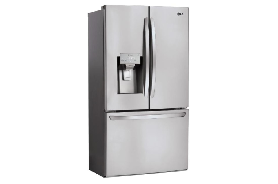 Lg Smart Wi Fi Enabled 22 1 Cu Ft Counter Depth French Door Refrigerator With Dual Ice Maker Printproof Stainless Steel Energy Star In The French Door Refrigerators Department At Lowes Com Lg Smart Wi Fi Enabled 22 1 Cu Ft Counter Depth French Door Refrigerator With Dual Ice Maker Printproof Stainless Steel Energy Star In The French Door Refrigerators Department At Lowes Com