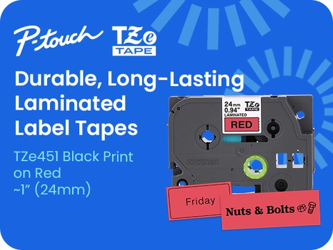 TZE451 | LabelMakersPrinters | By Brother