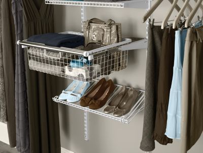 Small 2 Per Pack Beige Details about   Rubbermaid HomeFree Closet System Canvas Basket 