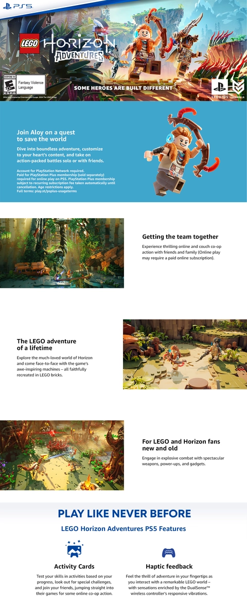 PS5 LEGO Horizon Adventures - Walmart.com