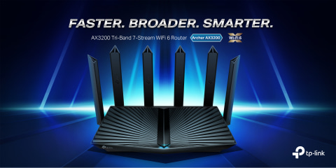 Archer AX3200 Faster. Broader. Smarter