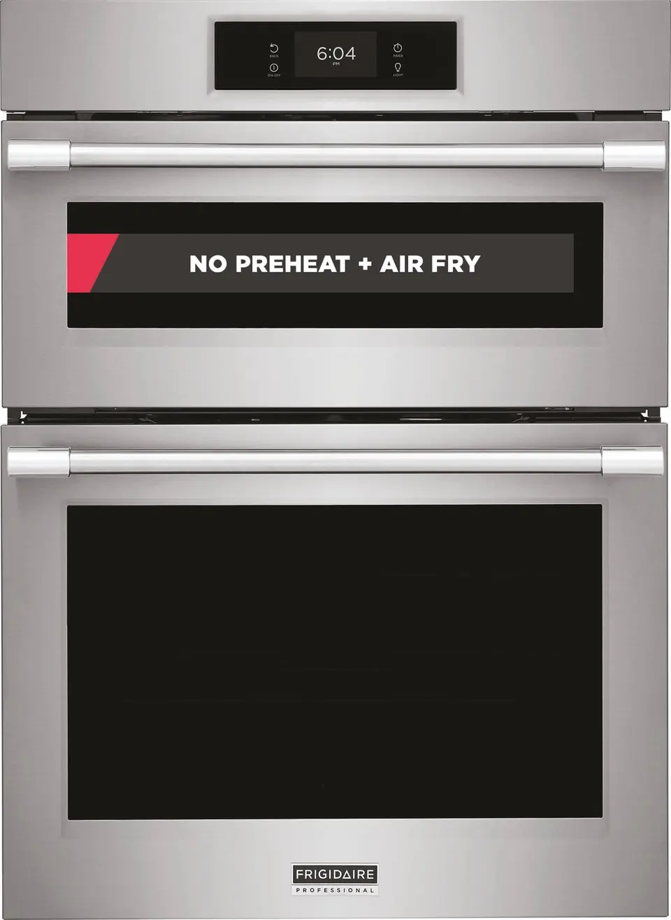 PCWM3080AF Frigidaire Professional 30 Combination Double Wall Oven with Total Convection Smudge Proof Stainless Steel