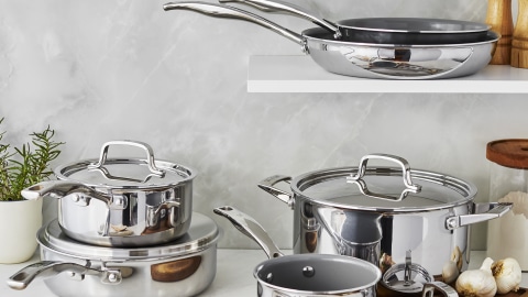 Henckels Clad Alliance 10-pc Stainless Steel Cookware Set