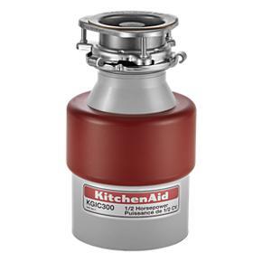 KitchenAid® 0.5 HP Continuous Feed Stainless Steel Food Waste