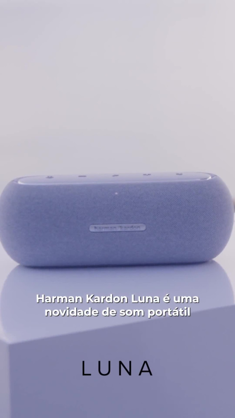 Caixa de Som Portátil Luna Bluetooth 25W Preta - Harman Kardon