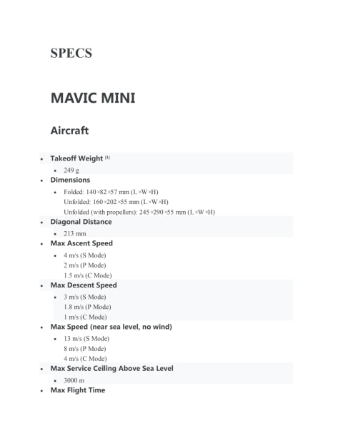 Mavic Mini Fly More Combo おまけ：マイクロSD付の+banymir.ru