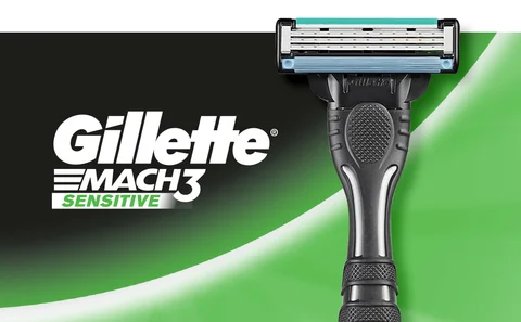 Gillette Mach3 Sensitive Mens Disposable Razors - 3 Count - albertsons